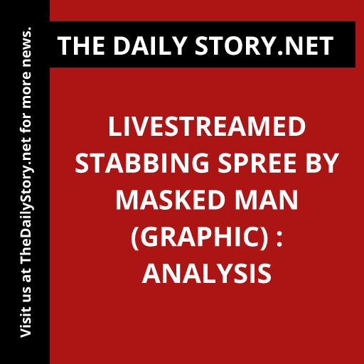 Livestreamed Stabbing Spree by Masked Man (GRAPHIC) : Analysis