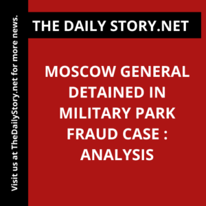 Moscow General Detained in Military Park Fraud Case : Analysis
