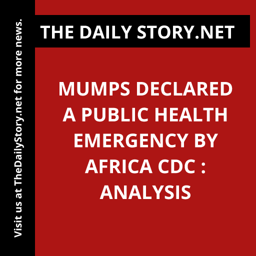 Mumps Declared a Public Health Emergency by Africa CDC : Analysis