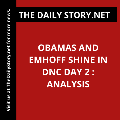 Obamas and Emhoff Shine in DNC Day 2 : Analysis