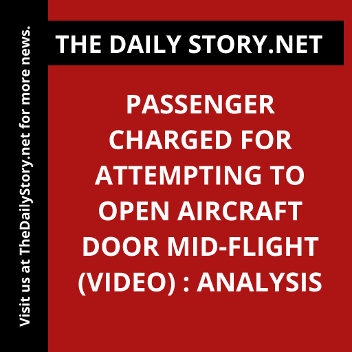Passenger Charged for Attempting to Open Aircraft Door Mid-Flight (VIDEO) : Analysis