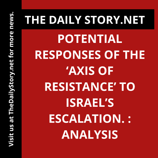 Potential responses of the ‘axis of resistance’ to Israel’s escalation. : Analysis