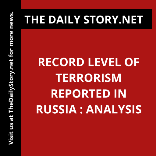 Record Level of Terrorism Reported in Russia : Analysis