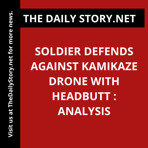 Soldier Defends Against Kamikaze Drone with Headbutt : Analysis