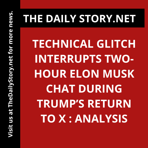 Technical glitch interrupts two-hour Elon Musk chat during Trump’s return to X : Analysis