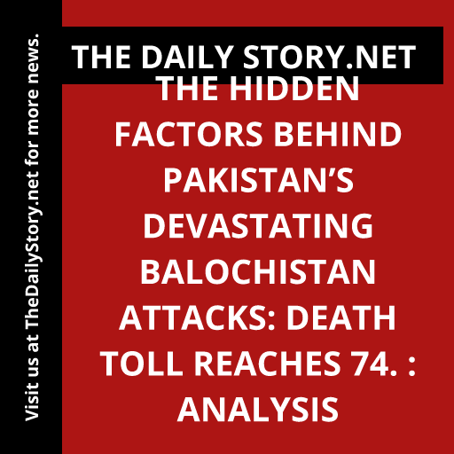 The Hidden Factors behind Pakistan’s Devastating Balochistan Attacks: Death Toll Reaches 74. : Analysis
