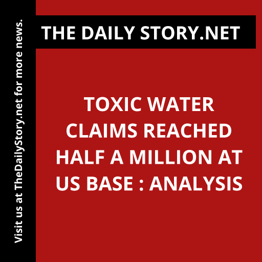 Toxic Water Claims Reached Half a Million at US Base : Analysis