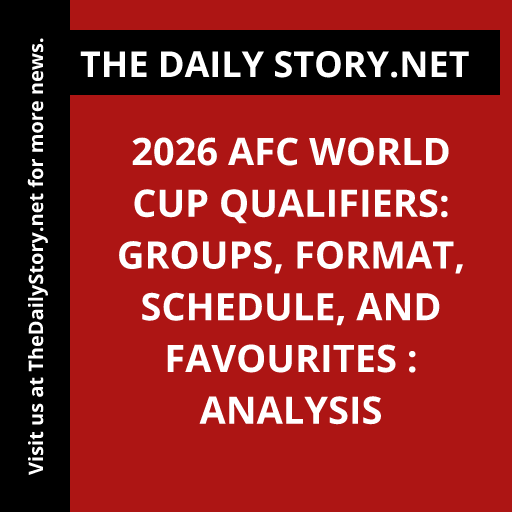 2026 AFC World Cup Qualifiers: Groups, Format, Schedule, and Favourites : Analysis