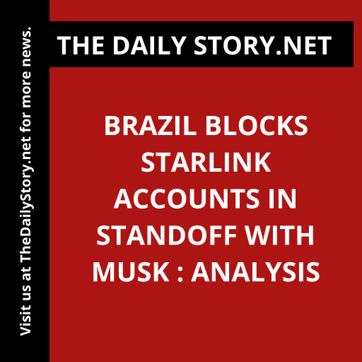 Brazil Blocks Starlink Accounts in Standoff with Musk : Analysis