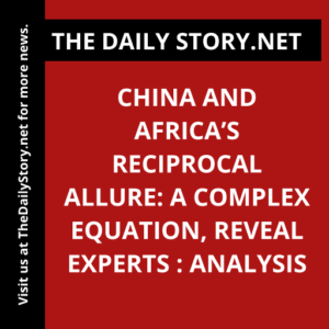 China and Africa’s Reciprocal Allure: A Complex Equation, Reveal Experts : Analysis