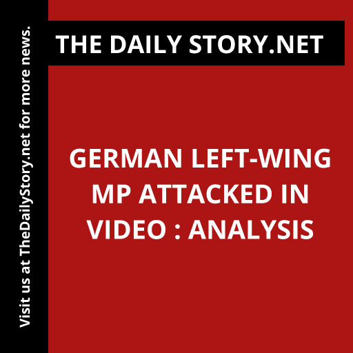 German left-wing MP attacked in video : Analysis