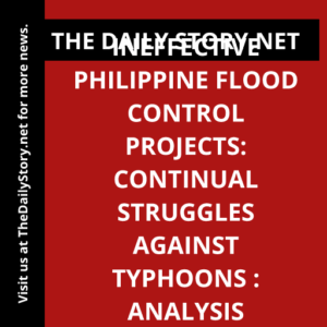 Ineffective Philippine Flood Control Projects: Continual Struggles against Typhoons : Analysis
