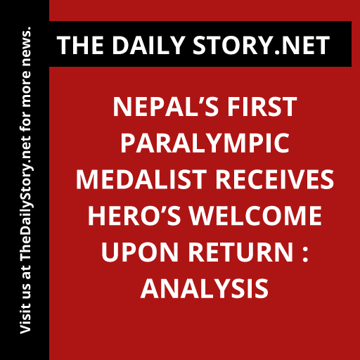 Nepal’s First Paralympic Medalist Receives Hero’s Welcome Upon Return : Analysis