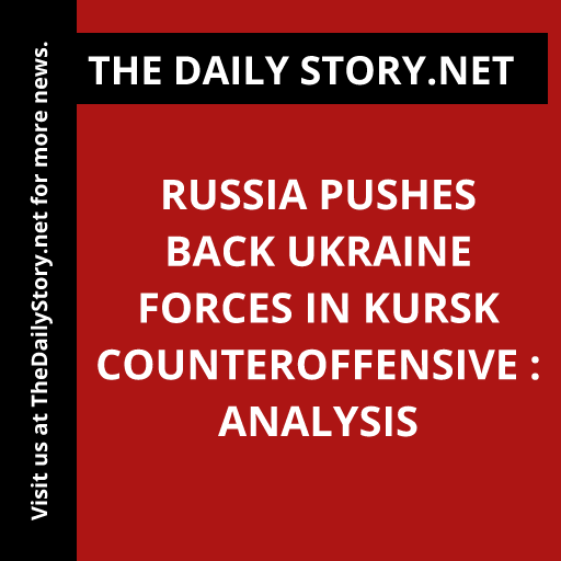 Russia Pushes Back Ukraine Forces in Kursk Counteroffensive : Analysis