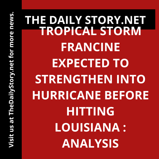 Tropical Storm Francine Expected to Strengthen into Hurricane Before Hitting Louisiana : Analysis