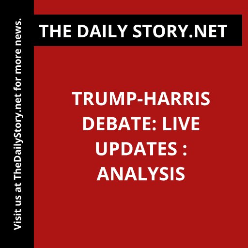 Trump-Harris Debate: Live Updates : Analysis