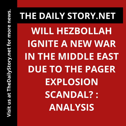 Will Hezbollah ignite a new war in the Middle East due to the pager explosion scandal? : Analysis