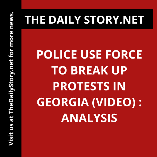 Police use force to break up protests in Georgia (VIDEO) : Analysis