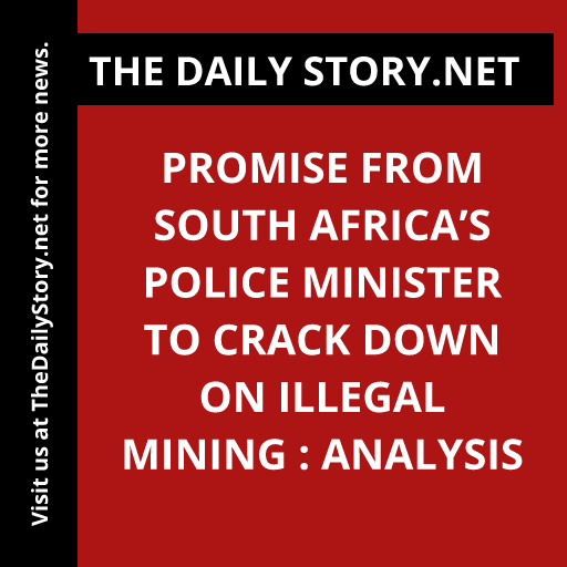 Promise from South Africa’s Police Minister to Crack Down on Illegal Mining : Analysis