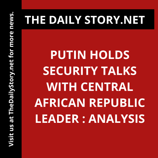 Putin Holds Security Talks with Central African Republic Leader : Analysis