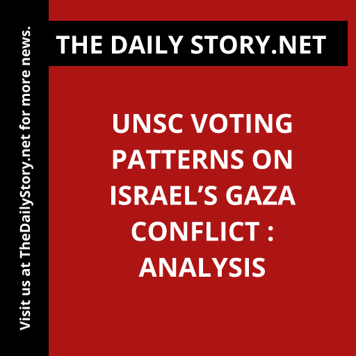 UNSC Voting Patterns on Israel’s Gaza Conflict : Analysis