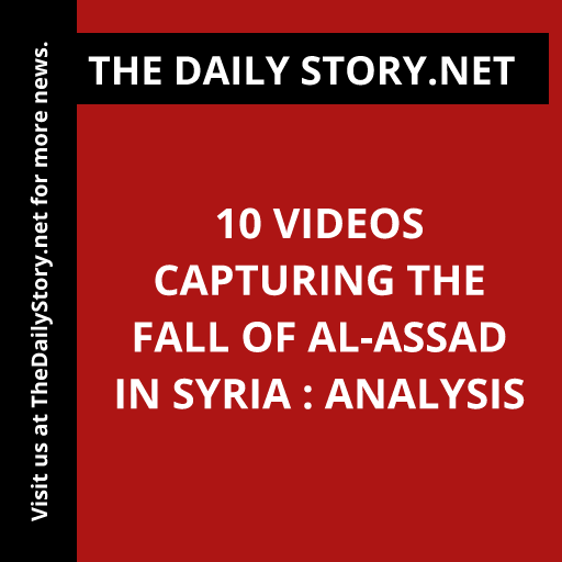 10 videos capturing the fall of al-Assad in Syria : Analysis