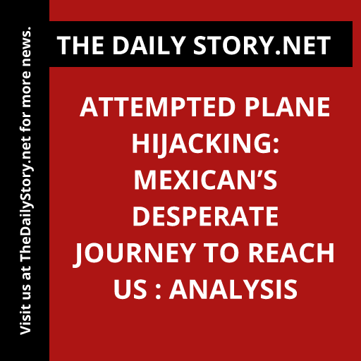 Attempted Plane Hijacking: Mexican’s Desperate Journey to Reach US : Analysis