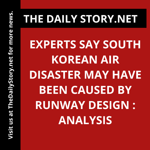 Experts say South Korean air disaster may have been caused by runway design : Analysis
