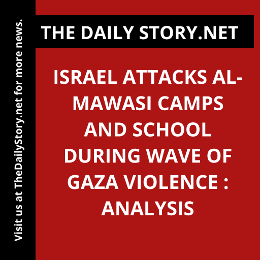 Israel Attacks al-Mawasi Camps and School During Wave of Gaza Violence : Analysis