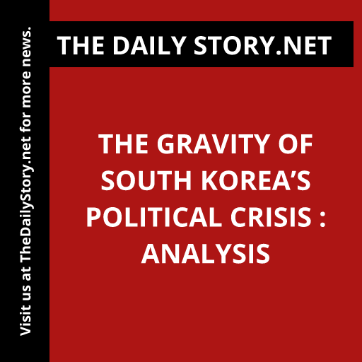 The gravity of South Korea’s political crisis : Analysis