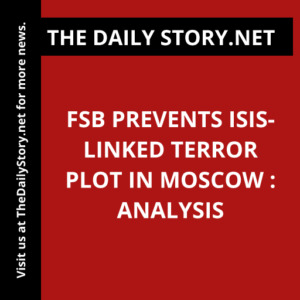 FSB prevents ISIS-linked terror plot in Moscow : Analysis